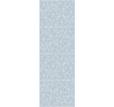 Abstract lijnwerk ontwerp geometrisch behang - TenStickers