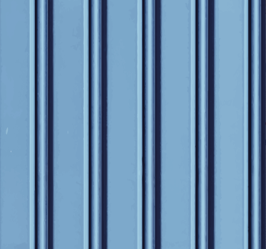 Verticale blauwe strepen behang print - TenStickers
