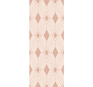 Pastel deco diamanten geometrisch behang - TenStickers