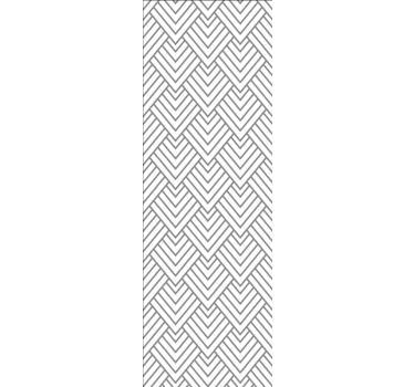 Chevronlijnen geometrisch behang - TenStickers