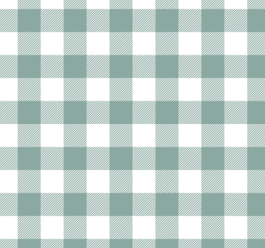 Groene tartan keuken behang - TenStickers