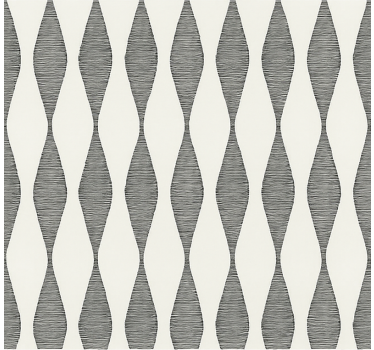 Rabaul ikaat beige motif keuken behang - TenStickers