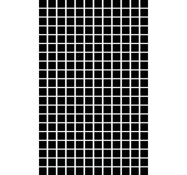 Geometrisch behang grijze vierkanten schaal - TenStickers