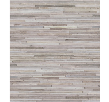 Hout behang donker verticaal patroon - TenStickers