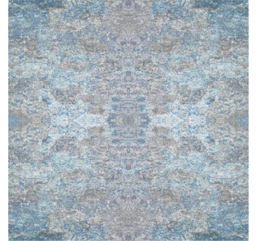 Behang print lichtblauw en beige marmertextuur - TenStickers