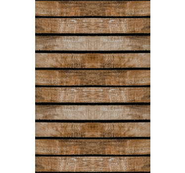 Behang print houten pallet - TenStickers