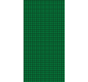 Behang print klassiek groen ruitpatroon - TenStickers