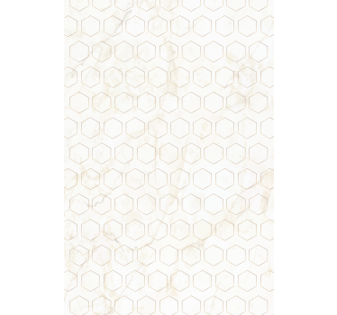 Behang print geometrisch hexagonaal patroon - TenStickers