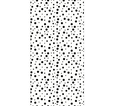Behang print gedurfde stippenpatroon - TenStickers