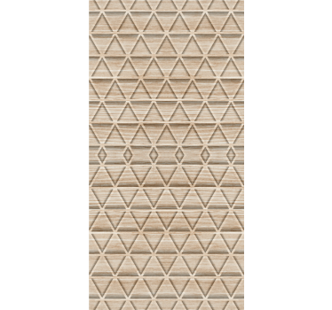 Behang print geometrisch natuurpatroon - TenStickers