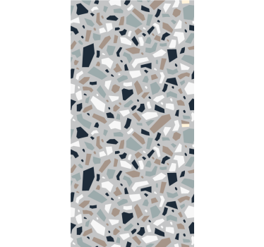 Behang print abstract terrazzo patroon - TenStickers