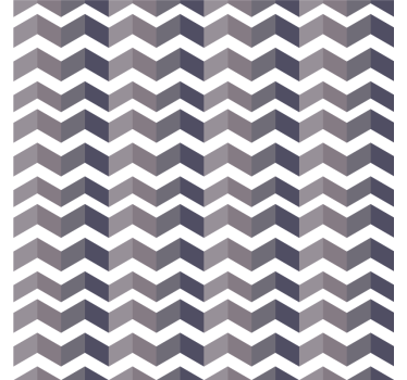 Geometrisch behang chevron stijl arrangement - TenStickers
