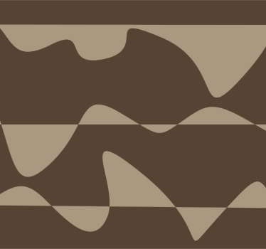 Keuken behang abstract bruin - TenStickers