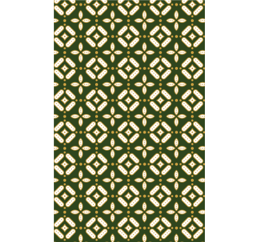 Keuken behang geometrische ornamentatie - TenStickers