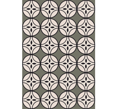 Keuken behang circulaire harmonie - TenStickers