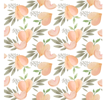 Keuken behang perzisch bloemenarrangement - TenStickers