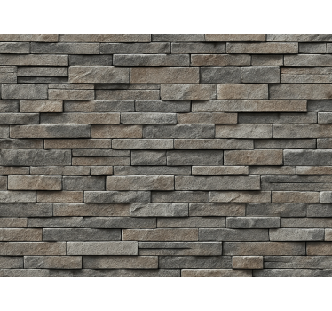 Behang stenen natuurlijk aarde ledge stone - TenStickers