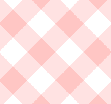 Roze gingham patroon behang vierkant - TenStickers