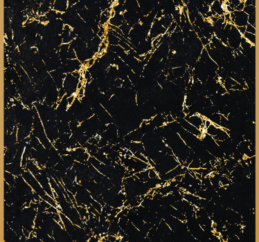 Behang marmer zwart en goud textuur - TenStickers