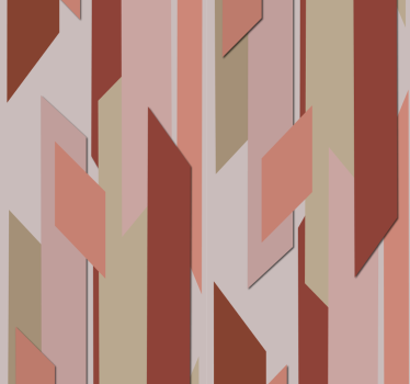 Abstracte geometrische geometrisch behang - TenStickers