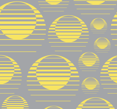 Geometrisch stippenpatroon behang - TenStickers