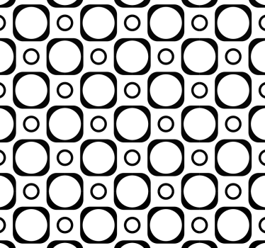 Circulaire geometrie geometrisch behang - TenStickers