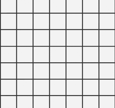 Geometrisch raster patroon behang - TenStickers