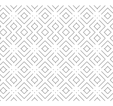 Diamant mozaïekpatroon geometrisch behang - TenStickers