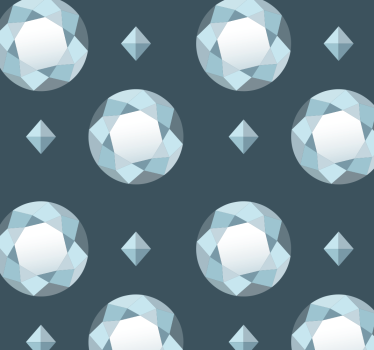Geometrisch bolpatroon stippen behang - TenStickers