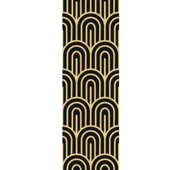 Geometrische boog geometrisch behang - TenStickers