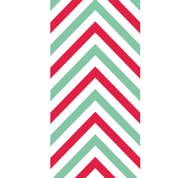 Chevron-zigzagpatroon geometrisch behang - TenStickers