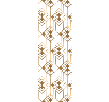 Kubistische symmetrie geometrisch behang - TenStickers