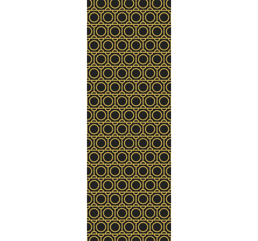 Geometrische ringen geometrisch behang - TenStickers