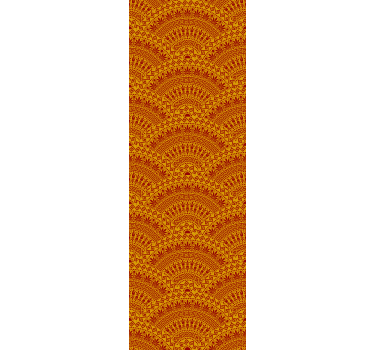 Geometrische boogpatronen geometrisch behang - TenStickers