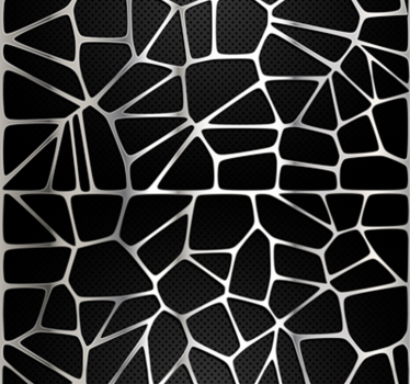 Geometrische samenvatting geometrisch behang - TenStickers