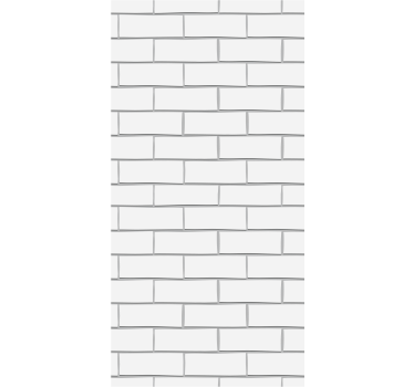 Getextureerd baksteenontwerp bakstenen behang - TenStickers