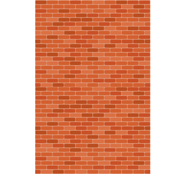 Bakstenen behang met steenmuur effect - TenStickers