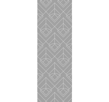 Geometrisch lijnenspel geometrisch behang - TenStickers
