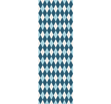 Diamanten harlekijn geometrisch behang - TenStickers