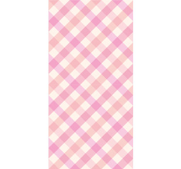 Geruit pastel behang vierkant - TenStickers