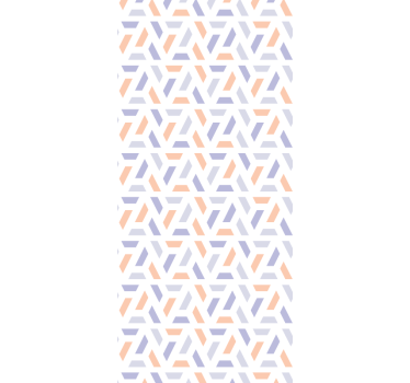Visgraat array geometrisch behang - TenStickers