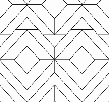 Abstract behang Scandinavische geometrische patronen - TenStickers