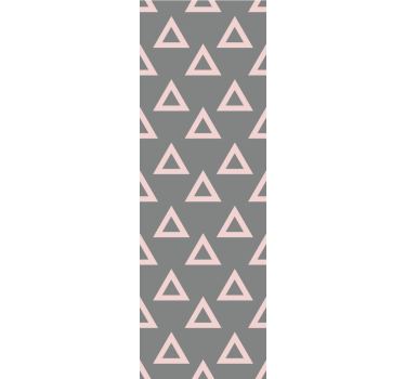 Driehoekige motieven geometrisch behang - TenStickers