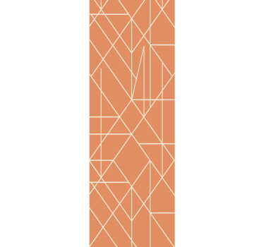 Geometrisch behang geometrische lijnen - TenStickers