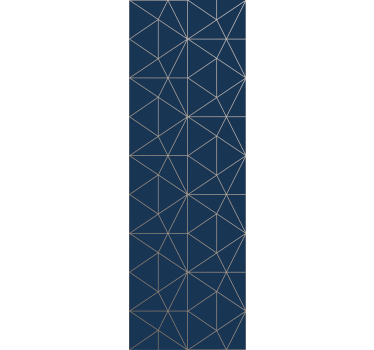 Geometrisch behang lijnmotief - TenStickers