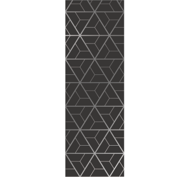 Geometrisch behang cubisme - TenStickers