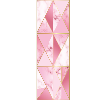 Geometrische marmerstructuur geometrisch behang - TenStickers