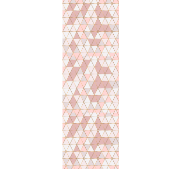 Geometrisch driehoekig behang driehoeken - TenStickers