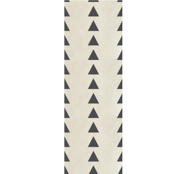 Driehoekig patroon geometrisch behang - TenStickers