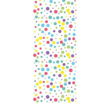 Stip-explosie stippen behang - TenStickers